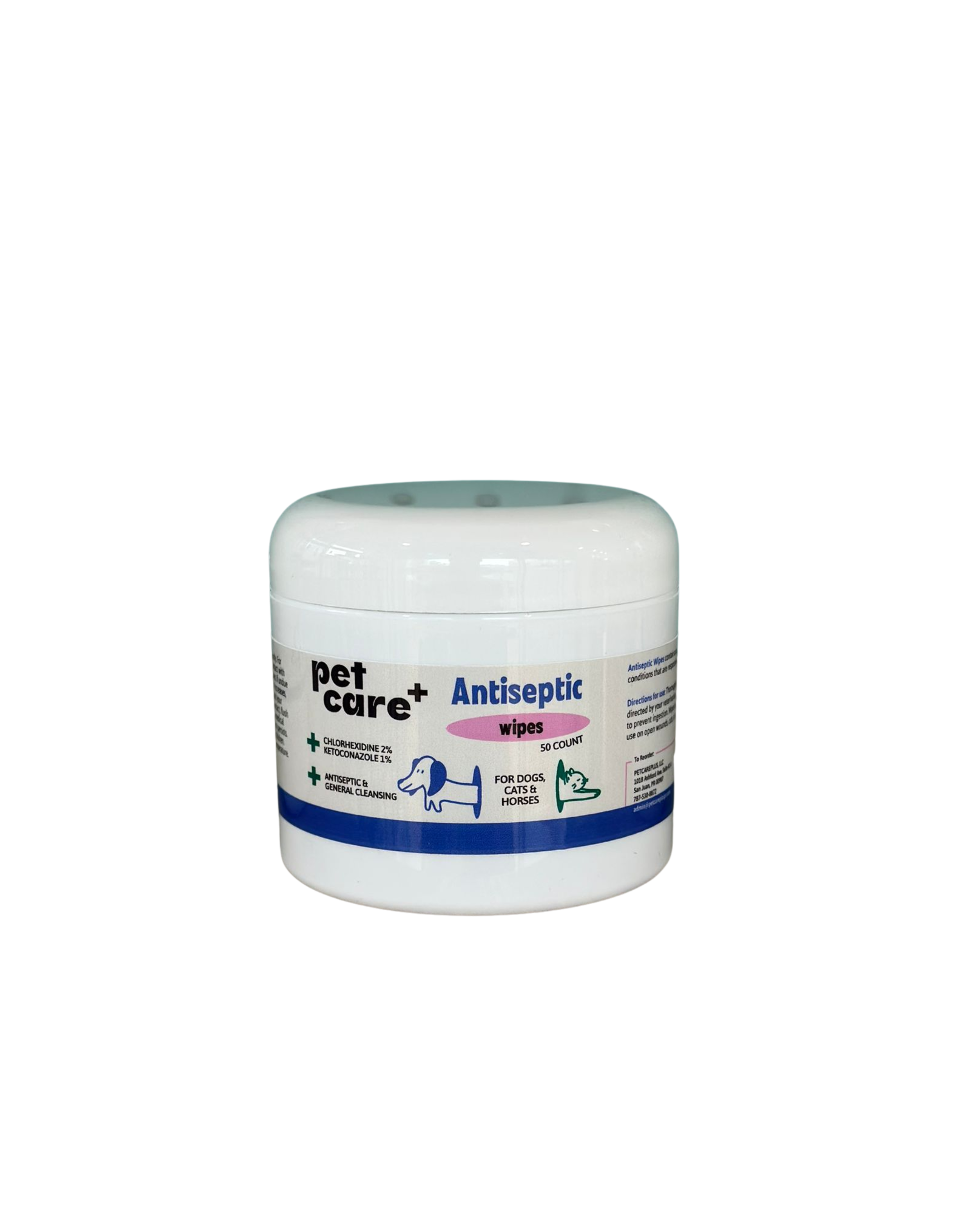 Chlorhexidine 2% / Ketoconazole 1% Wipes (50ct)