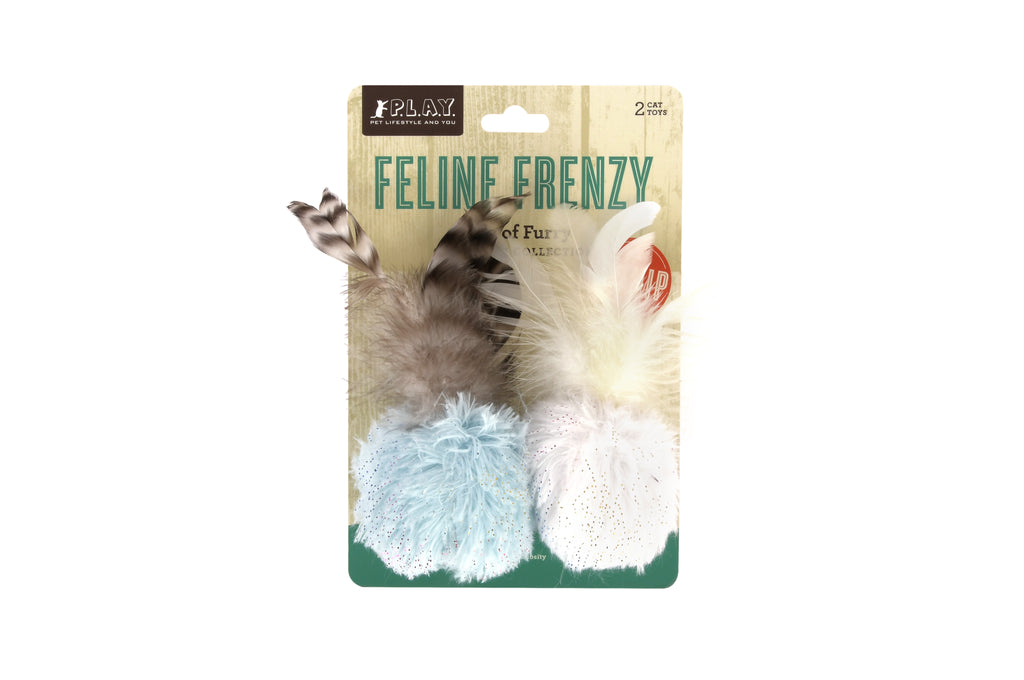 P.L.A.Y. Pet Lifestyle and You Feline Frenzy Balls of Furry