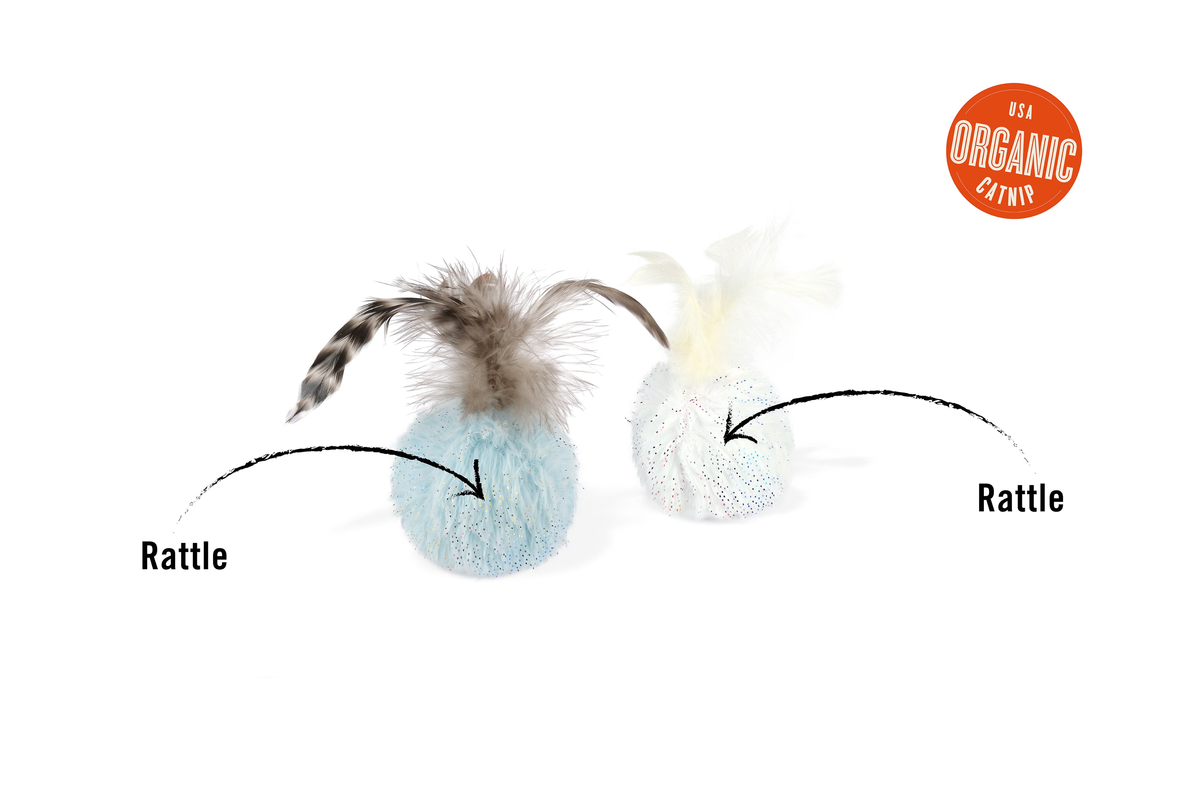 P.L.A.Y. Pet Lifestyle and You Feline Frenzy Balls of Furry