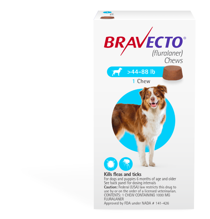 Bravecto Dog 44-88 lbs