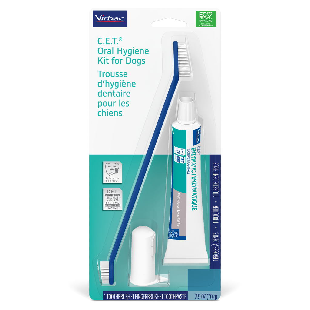 C.E.T. Oral Hygiene Kit for Dogs