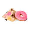 P.L.A.Y. Pet Lifestyle and You PupCup Cafe Donut Squeaky Plush Dog Toy