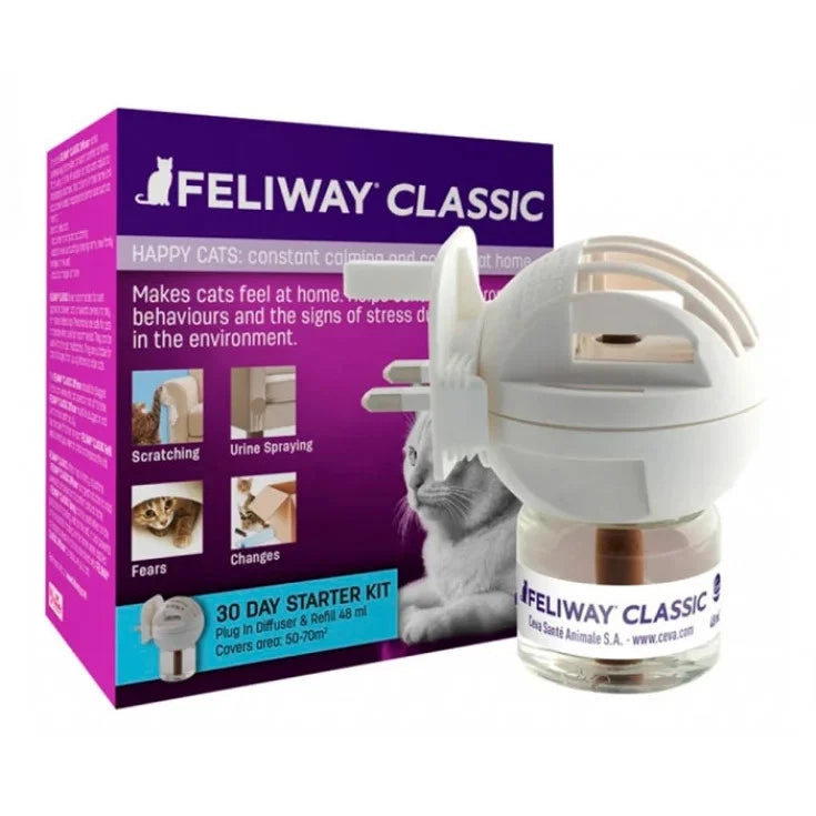 Feliway Classic Calming Diffuser Starter Kit 48 mL