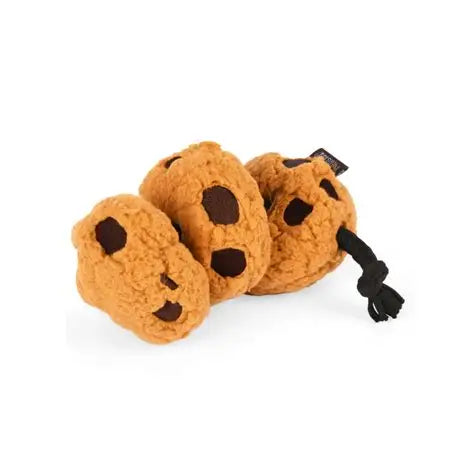 P.L.A.Y. Pet Lifestyle and You PupCup Cafe Cookies Squeaky Plush Dog Toy