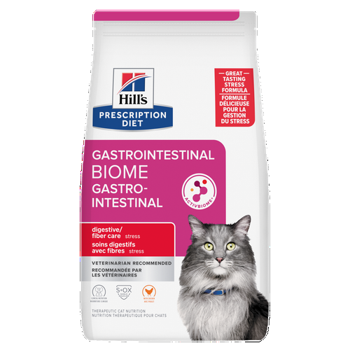 Hills prescription diet Gastrointestinal Biome Feline Bag 4lb
