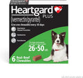 Heartgard (26-50 lbs) 6mo.