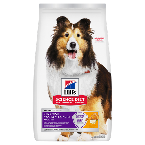 Hills science diet Sensitive Stomach and Skin Canine Bag 4lb