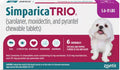 Simparica Trio (5.6-11lbs) 6mo.